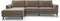 Tower living Highlands 2,5-AR+ Chaise L