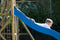Swing King glijbaan 3 meter - blauw