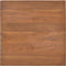 vidaXL - Salontafel - 65x65x33 - cm - massief - teakhout
