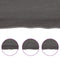 vidaXL - Wandschap - behandeld - massief - eikenhout - donkerbruin