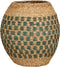 Mica Decorations Billy - Plantenmand - H52 x Ø47 cm - Zeegras - Groen