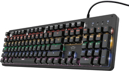 Trust GXT 1863 Thaz - Gaming Toetsenbord - Mechanisch - RGB - Zwart