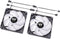 Thermaltake CT120 ARGB Sync - 120mm Ventilator - 2000 rpm - Zwart (2 stuks)