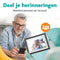 Pora&Co - Digitale fotolijst - WiFi met Frameo App - 10,1 inch HD IPS - Bruin