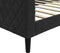 vidaXL - Slaapbank - 90x190 - cm - fluweel - zwart