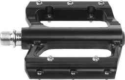 M-Wave Flat pedalen - ATB/BMX - Aluminium - Brede grip - Zwart