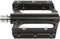 M-Wave Flat pedalen - ATB/BMX - Aluminium - Brede grip - Zwart