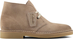 Clarks Desert Boot 2 - Hoge veterschoenen - Leren uitneembaar voetbed - Sand Suede - Maat 36