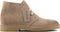 Clarks Desert Boot 2 - Hoge veterschoenen - Leren uitneembaar voetbed - Sand Suede - Maat 36