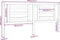 vidaXL - Hoofdbord - 186x4x100 - cm - massief - grenenhout