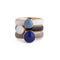 Melano Twisted Tracy - Ring - 5mm - goud-taupe - maat 49
