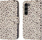 iMoshion Hoesje Geschikt voor Samsung Galaxy S23 Hoesje Met Pasjeshouder - iMoshion Design Bookcase smartphone - Meerkleurig / Black And White Dots