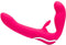 Happy Rabbit - Strapless Strap-On Rabbit Vibe Roze
