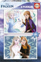 EDUCA - puzzel - 2 x 20 stuks - FROZEN