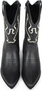 POSH by Poelman BIBI - Enkellaarzen - Cowboy stijl - Zwart