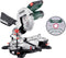 Metabo 610216900 - Afkortzaag 1100 W 216 mm - Compacte kap- en verstekzaag met LED Precision Cut Line