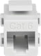 StarTech Witte Cat 6 RJ45 Keystone jack-netwerkkoppeling - F/F