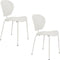 Zuiver The Ocean Chair Eetkamerstoelen Coconut Milk - Set van 2