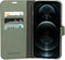 Mobiparts iPhone 12 Pro Max - Classic Wallet Case - Ruimte voor pasjes - Groen