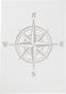 Sjabloon - Flexibel Tekensjabloon - Hobbysjabloon - Kompas - A4 - 21x29,7cm - Viva Decor