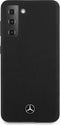 Mercedes-Benz - Galaxy S21 - Silicone Back Case - Zwart