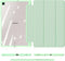Dux Ducis Tablet Hoes Geschikt voor Samsung Galaxy Tab S6 Lite (2022) / Tab S6 Lite - Dux Ducis Toby Bookcase - Groen