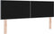 vidaXL - Hoofdbord - Met - Knopen - Lichtgrijs - 140 - cm - Stof