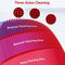 InFace Facial 2 Reinigingsborstel Sonic Cleanser-Wash IPX7 Waterproof Silicone Facial Cleaning Brush upgrade-versie-Rood