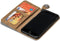 GranC - drukknopen wallet hoes - Geschikt voor iPhone SE (2022 / 2020) / 8 / 7 / 6(s) - taupe