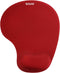 Savio MP-01BL - Muismat - Polssteun - Rood