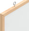 vidaXL - Magnetisch - whiteboard - met - massief - grenenhouten - frame - 60x55 - cm