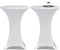 vidaXL - Statafelhoes - 4 - st - stretch - Ø60 - cm - wit