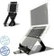 R-Go Tools Riser Duo - Laptop- en Tabletstandaard - Verstelbaar in 4 standen - Zwart