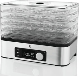 WMF KITCHENminis® - Droogoven - Voedseldroger - 250W - Inclusief 2 opbergboxen en mueslirepen mal (2 stuks)