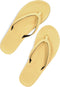 Indosole Flip Flops Essential Light - Dames Slippers - Maat 35/36 - Geel
