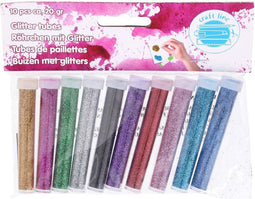 Glittertubes, 10st.