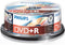 Philips DR4S6B25F/00 - DVD+R - 4.7GB - 16x schrijfsnelheid - Cakebox (25x)