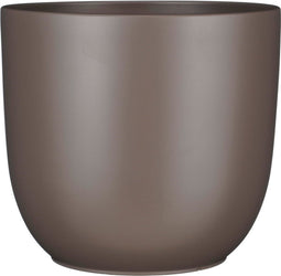 Mica Decorations Tusca Bloempot - 31x31x28 cm - Keramiek - Grijs