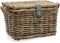 New Looxs Melbourne Medium Fietsmand Voordrager - 24 liter - Rotan - Grijs