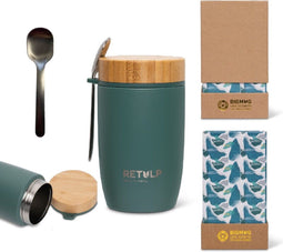 Retulp Big Mug Premium - Thermos - Lunchbox - 500 ml - Green - RVS