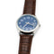 Tyme Cambridge Heren Horloge - Polshorloge - 38mm Waterdicht - Blauw/Bruin