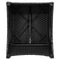 vidaXL - Ligbed - met - Kussen - Zwart - Poly - Rattan