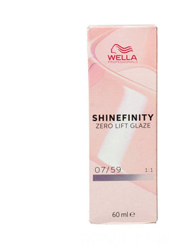 Permanente kleur Wella Shinefinity Nº 07/59 (60 ml)