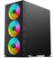 Savio Raptor X1 - Midi Tower PC - ATX EATX ITX Mini-ATX - Zwart