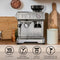 Solis Grind & Infuse Compact 1018 - Espressomachine met Koffiemolen en Melkopschuimer - RVS