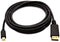 V7 V7MDP2DP-03M-BLK - DisplayPort Mini naar DisplayPort Kabel - 3 m - Zwart