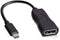 V7 V7UCDP-BLK-1E - Adapter USB C naar DisplayPort - Resolutie 3840 x 2160 px - Zwart