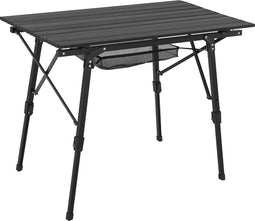 Juskys Picco - Opvouwbare Campingtafel - Verstelbaar 45-68 cm - Zwart