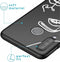 iMoshion Hoesje Geschikt voor Huawei P30 Lite Hoesje Siliconen - iMoshion Design hoesje - Wit / Zwart / Line Art Woman White