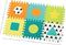 Infantino - Schuimrubberen Vormen Puzzelmat - 6 Stuks - 1 m² speelplezier (6 stuks)